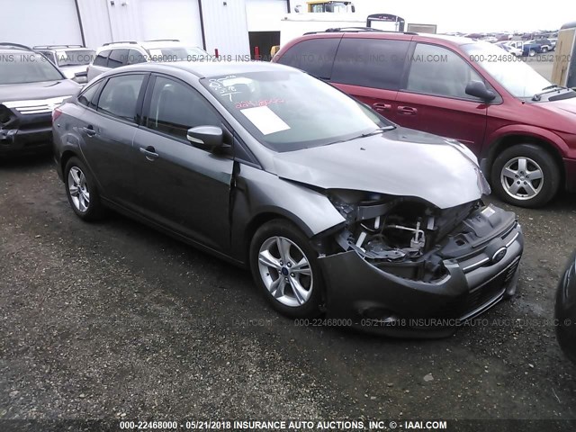 1FADP3F23DL352183 - 2013 FORD FOCUS SE GRAY photo 1