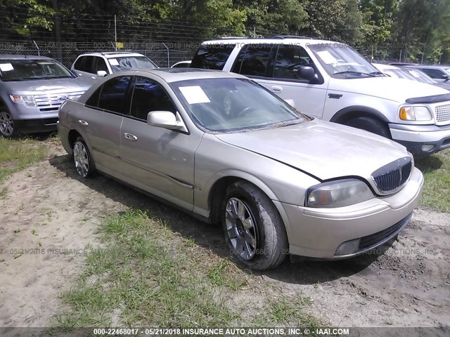 1LNHM87A34Y637536 - 2004 LINCOLN LS 金色 照片 1