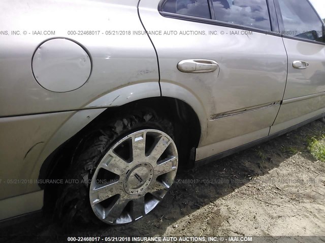 1LNHM87A34Y637536 - 2004 LINCOLN LS 金色 照片 6