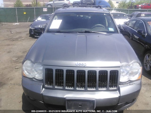 1J8GR48K38C137941 - 2008 JEEP GRAND CHEROKEE LAREDO GRAY photo 6