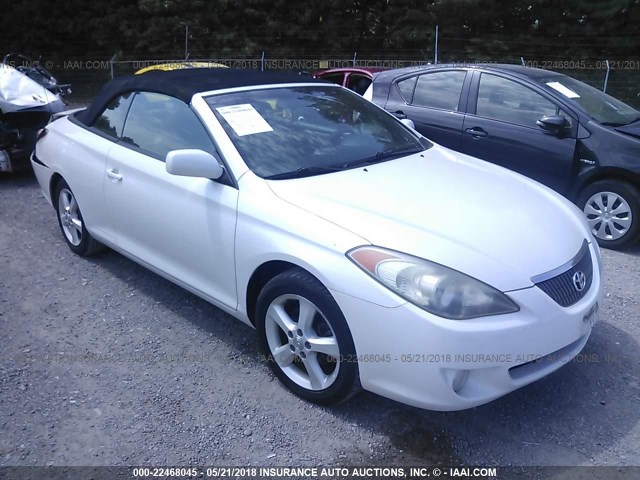 4T1FA38P94U036452 - 2004 TOYOTA CAMRY SOLARA SE/SLE WHITE photo 1