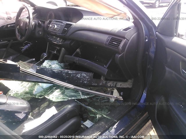 1HGCR2F55GA036161 - 2016 HONDA ACCORD SPORT 蓝色 照片 5