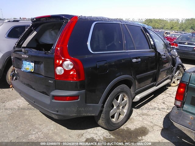 YV4CZ592561256395 - 2006 VOLVO XC90 Dark Blue photo 4