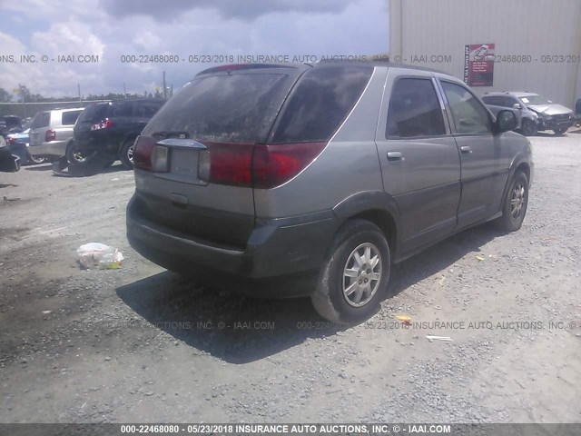 3G5DA03E94S549482 - 2004 BUICK RENDEZVOUS CX/CXL GRAY photo 4