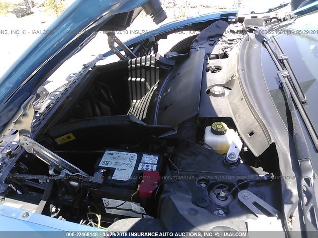 WBY2Z2C51GV674820 - 2016 BMW I8 BLUE photo 10