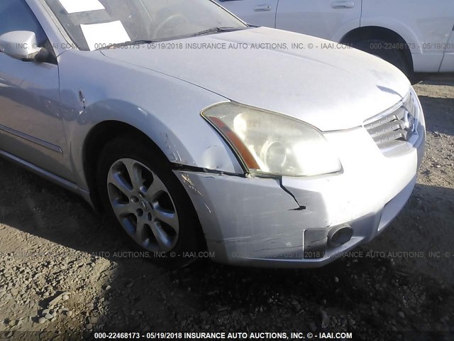 1N4BA41E97C835407 - 2007 NISSAN MAXIMA SE/SL SILVER photo 6