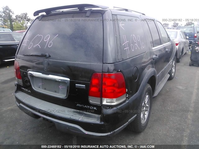 5LMEU68H53ZJ34941 - 2003 LINCOLN AVIATOR 黑色 照片 4