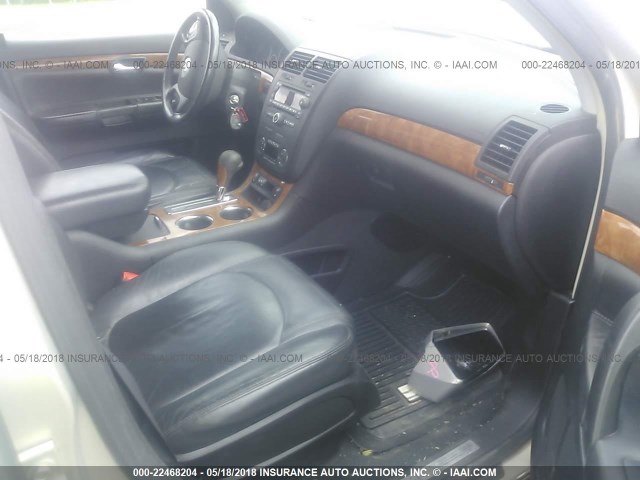 5GZER23767J157180 - 2007 SATURN OUTLOOK XR ოქროსფერი ფოტო 5