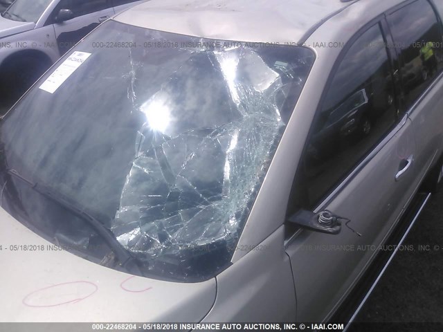 5GZER23767J157180 - 2007 SATURN OUTLOOK XR ოქროსფერი ფოტო 6