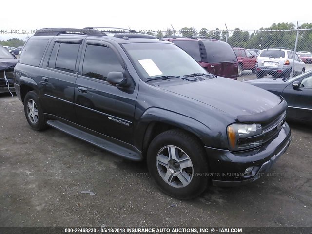 1GNET16S146187416 - 2004 CHEVROLET TRAILBLAZER EXT LS/EXT LT GRAY photo 1