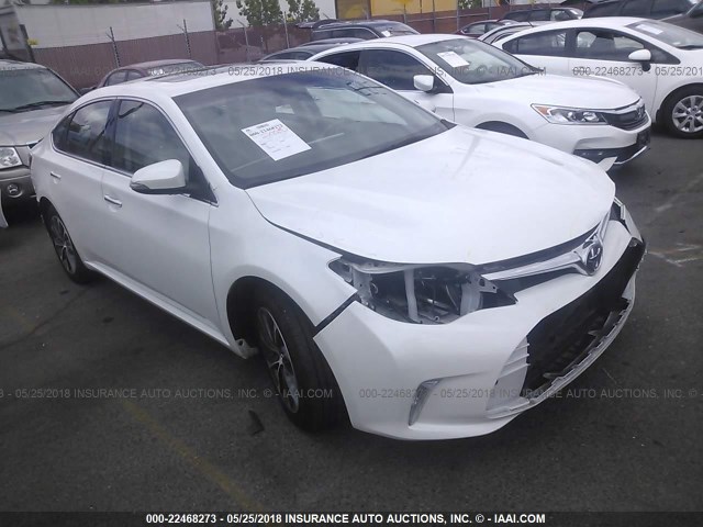 4T1BK1EB9GU236891 - 2016 TOYOTA AVALON XLE PLUS/PREMIUM/TOUR/LTD WHITE photo 1
