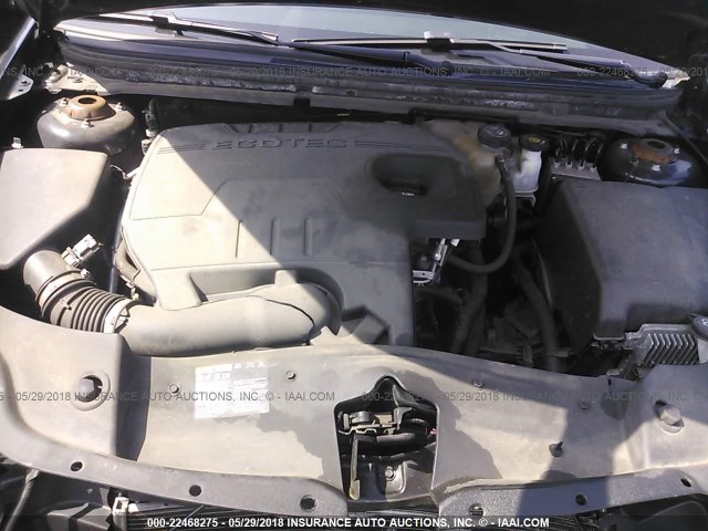1G1ZE5E14BF299346 - 2011 CHEVROLET MALIBU LTZ 黑色 照片 10