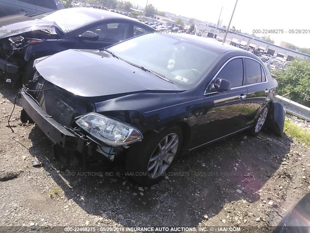1G1ZE5E14BF299346 - 2011 CHEVROLET MALIBU LTZ 黑色 照片 2