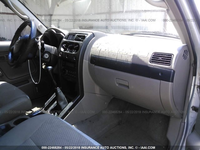 5N1ED28T72C584639 - 2002 NISSAN XTERRA XE/SE SILVER photo 5