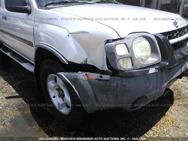 5N1ED28T72C584639 - 2002 NISSAN XTERRA XE/SE SILVER photo 6