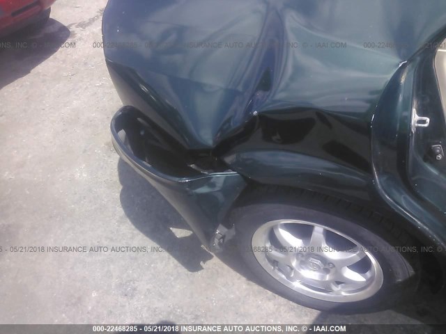 JM1BJ225110427070 - 2001 MAZDA PROTEGE LX/ES მწვანე ფოტო 6