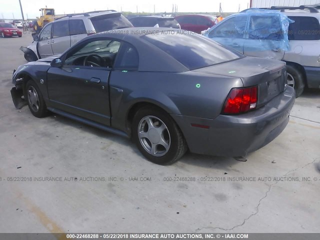 1FAFP40624F211825 - 2004 FORD MUSTANG GRAY photo 3