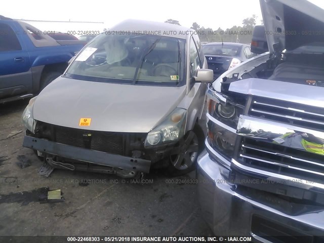 5N1BV28UX4N329614 - 2004 NISSAN QUEST S/SE/SL TAN photo 2