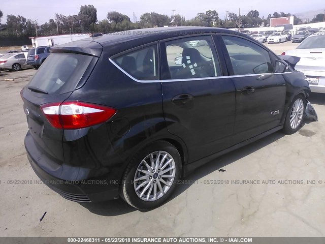 1FADP5CU9GL117762 - 2016 FORD C-MAX PREMIUM SEL BLACK photo 4