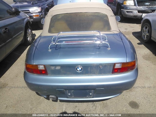 4USCH7327VLB77739 - 1997 BMW Z3 1.9 Light Blue photo 8