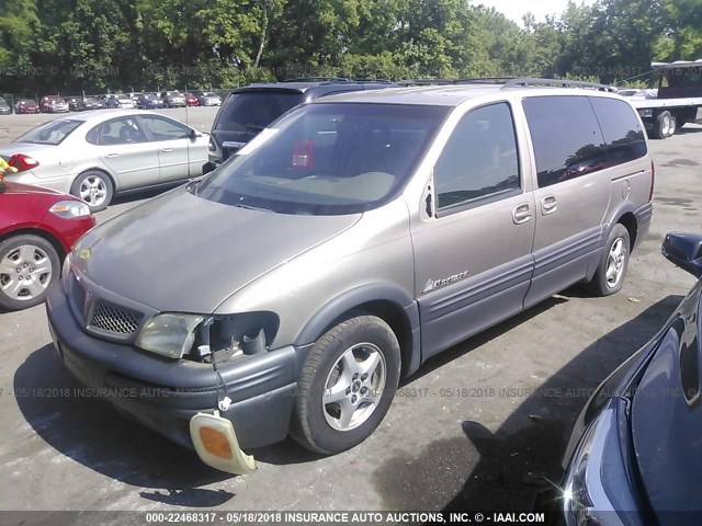 1GMDX03E62D304896 - 2002 PONTIAC MONTANA TAN photo 2