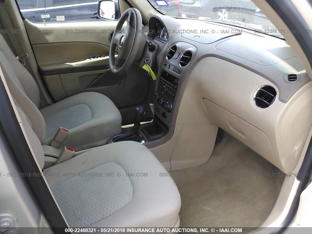 3GNCA13B19S569109 - 2009 CHEVROLET HHR LS GOLD photo 5