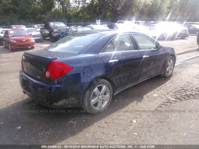 1G2ZG57N494136661 - 2009 PONTIAC G6 BLUE photo 4