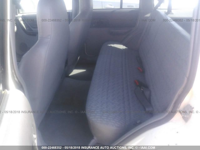 1J4FJ68S9WL101278 - 1998 JEEP CHEROKEE SPORT/CLASSIC Biały zdjęcie 8