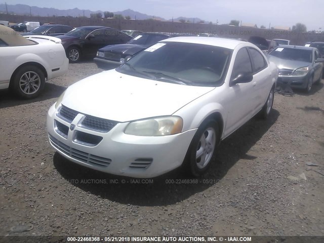 1B3EL46TX5N591066 - 2005 DODGE STRATUS SXT WHITE photo 2