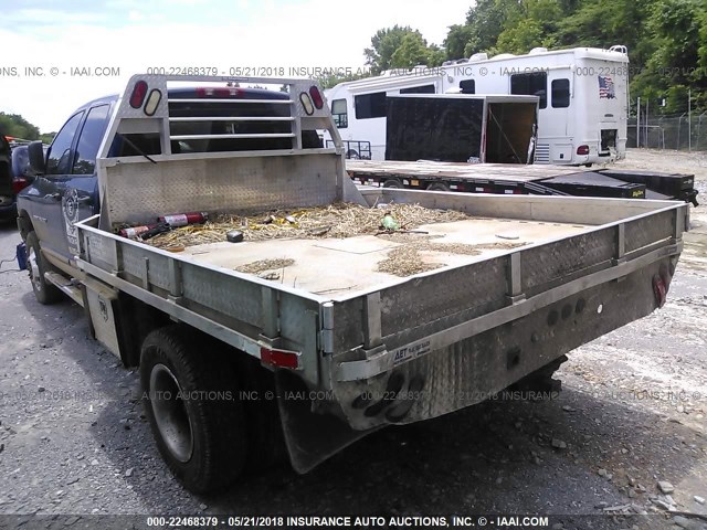 3D7MS48C45G807356 - 2005 DODGE 3500 4X4 CREWCAB ST/SLT BLUE photo 7