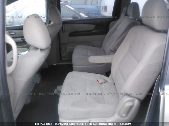 5FNRL5H28CB107692 - 2012 HONDA ODYSSEY LX TAN photo 8