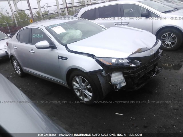 5XXGN4A71DG142509 - 2013 KIA OPTIMA EX SILVER photo 1