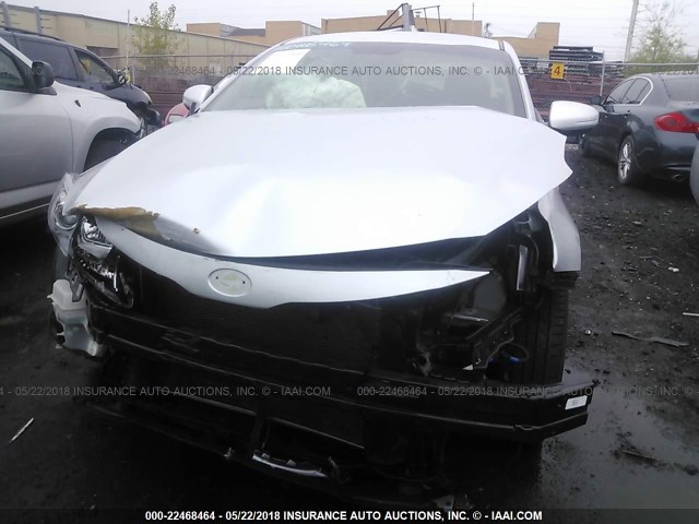 5XXGN4A71DG142509 - 2013 KIA OPTIMA EX SILVER photo 6