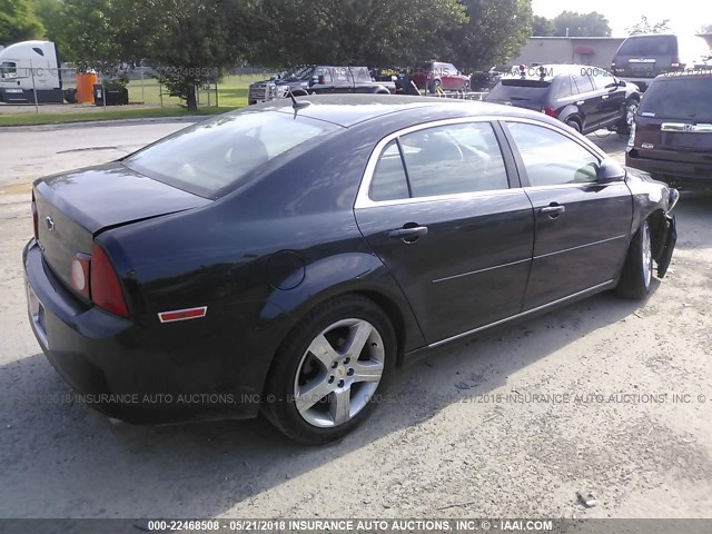 1G1ZD5E71BF244277 - 2011 CHEVROLET MALIBU 2LT BLACK photo 4