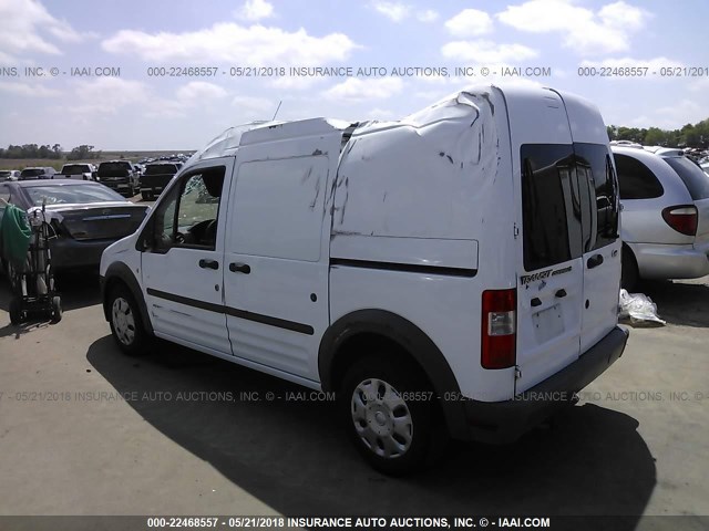 NM0LS7CN2AT008993 - 2010 FORD TRANSIT CONNECT XL WHITE photo 3