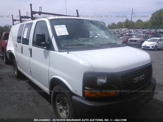 1GTGG25C381233692 - 2008 GMC SAVANA G2500 WHITE photo 1