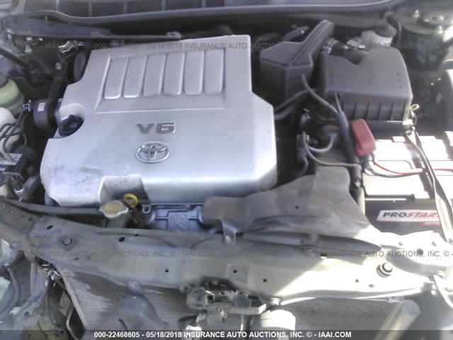 4T1BK3EK6BU128510 - 2011 TOYOTA CAMRY SE/LE/XLE BLACK photo 10