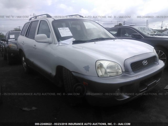 KM8SC13D93U467530 - 2003 HYUNDAI SANTA FE GLS/LX WHITE photo 1