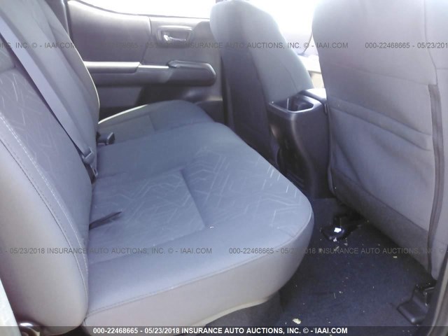 3TMCZ5AN3HM090750 - 2017 TOYOTA TACOMA DBL CAB/SR/TRDSPT/OR/PRO Қызғылт сары фото 8