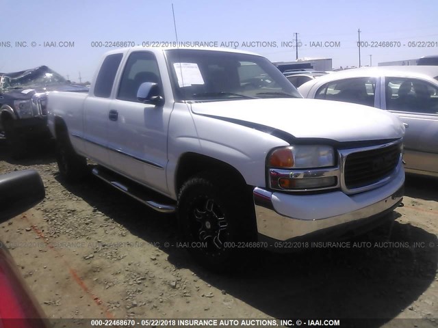 1GTEK19T2YE112428 - 2000 GMC NEW SIERRA K1500 WHITE photo 1