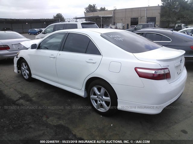 4T1BE46K39U891865 - 2009 TOYOTA CAMRY SE/LE/XLE 白色 照片 3