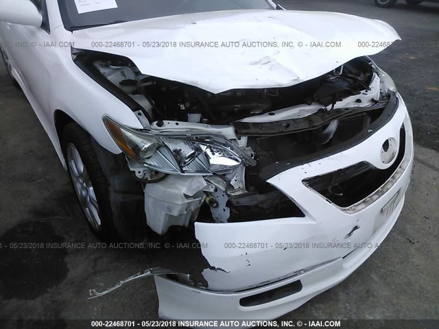4T1BE46K39U891865 - 2009 TOYOTA CAMRY SE/LE/XLE 白色 照片 6