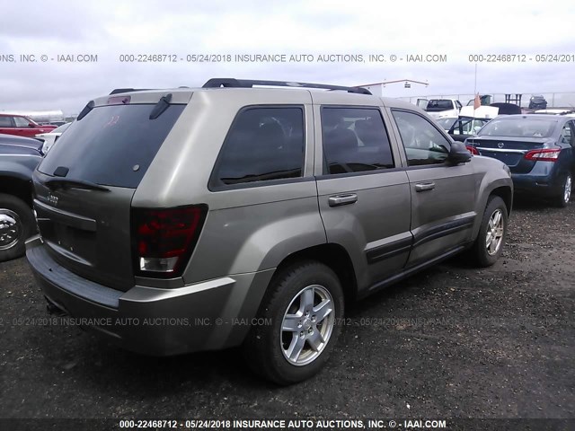 1J4GS48K56C155523 - 2006 JEEP GRAND CHEROKEE LAREDO/COLUMBIA/FREEDOM 棕色 照片 4