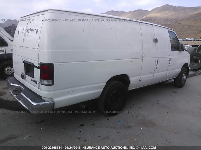 1FTSS3EL7ADA19050 - 2010 FORD ECONOLINE E350 SUPER DUTY VAN WHITE photo 4