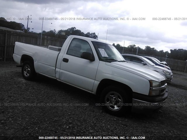 1GCEC14X23Z353835 - 2003 CHEVROLET SILVERADO C1500 WHITE photo 1