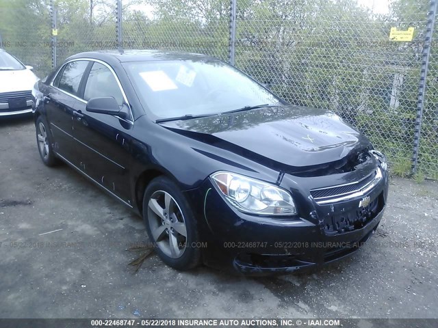 1G1ZJ57B49F164363 - 2009 CHEVROLET MALIBU 2LT BLACK photo 1