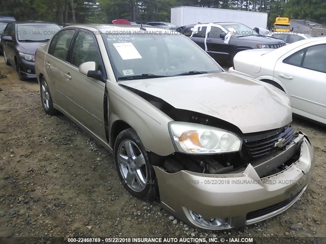 1G1ZU53846F269403 - 2006 CHEVROLET MALIBU LTZ 金色 照片 1