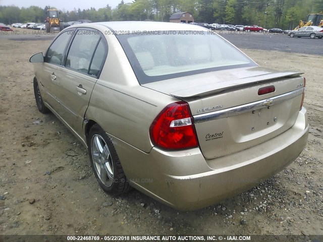 1G1ZU53846F269403 - 2006 CHEVROLET MALIBU LTZ 金色 照片 3
