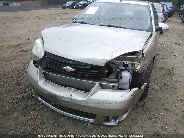 1G1ZU53846F269403 - 2006 CHEVROLET MALIBU LTZ 金色 照片 6