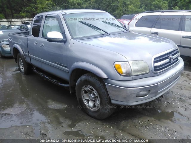 5TBRT38121S199525 - 2001 TOYOTA TUNDRA ACCESS CAB LIMITED GRAY photo 1